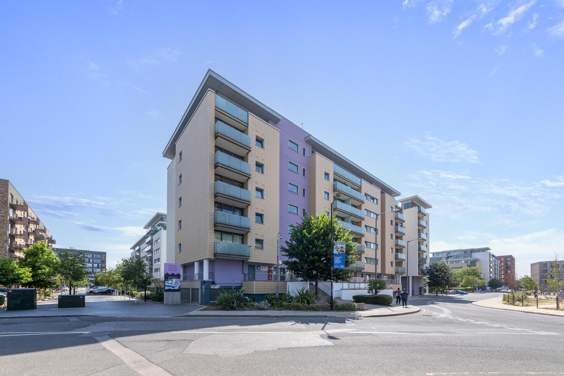 Flat Albert Basin Way in Greater London