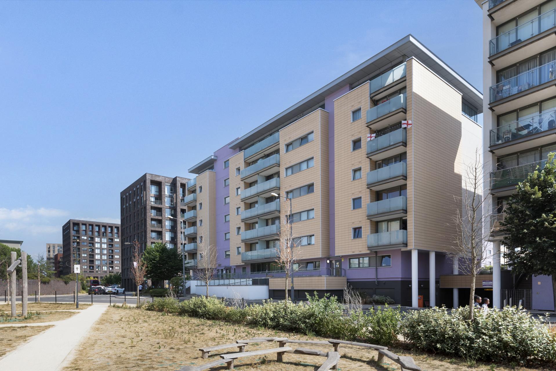 Flat Albert Basin Way in Greater London