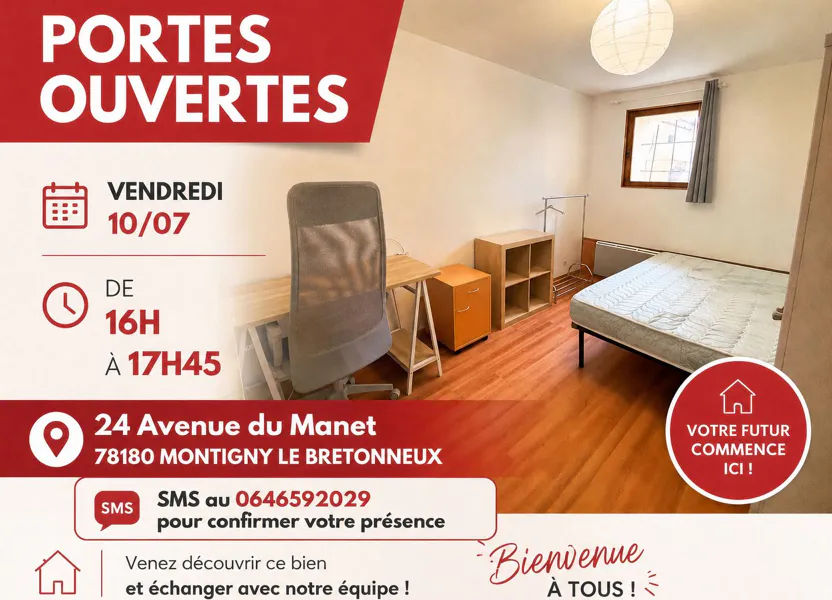 Chambre Avenue du Manet à Montigny-le-Bretonneux
