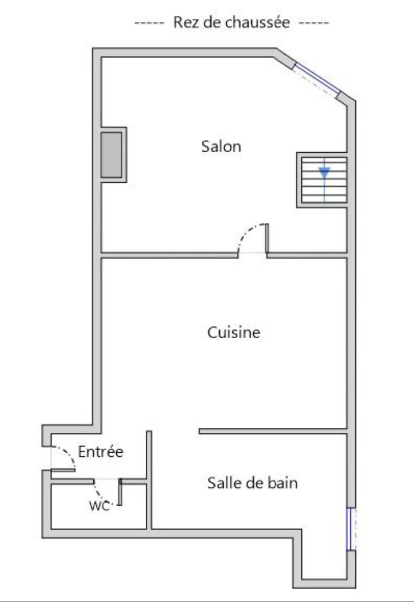 Chambre Rue Volta à Lille