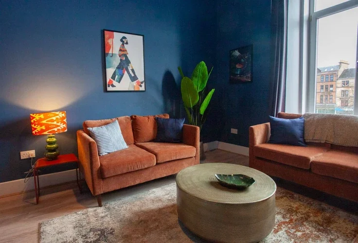 Flat Hyndland Street in Glasgow