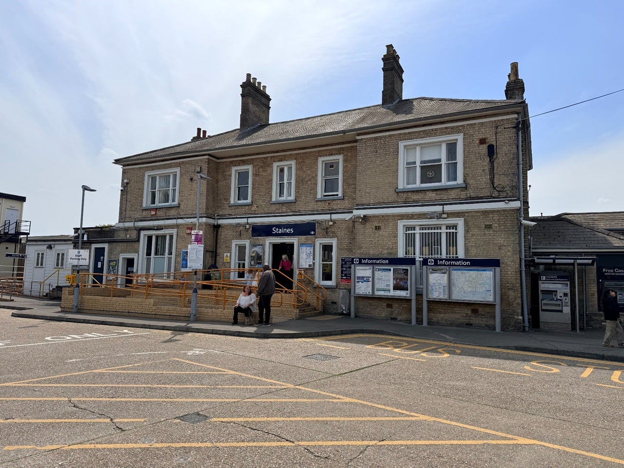 Flat Station Approach in Borough of Spelthorne