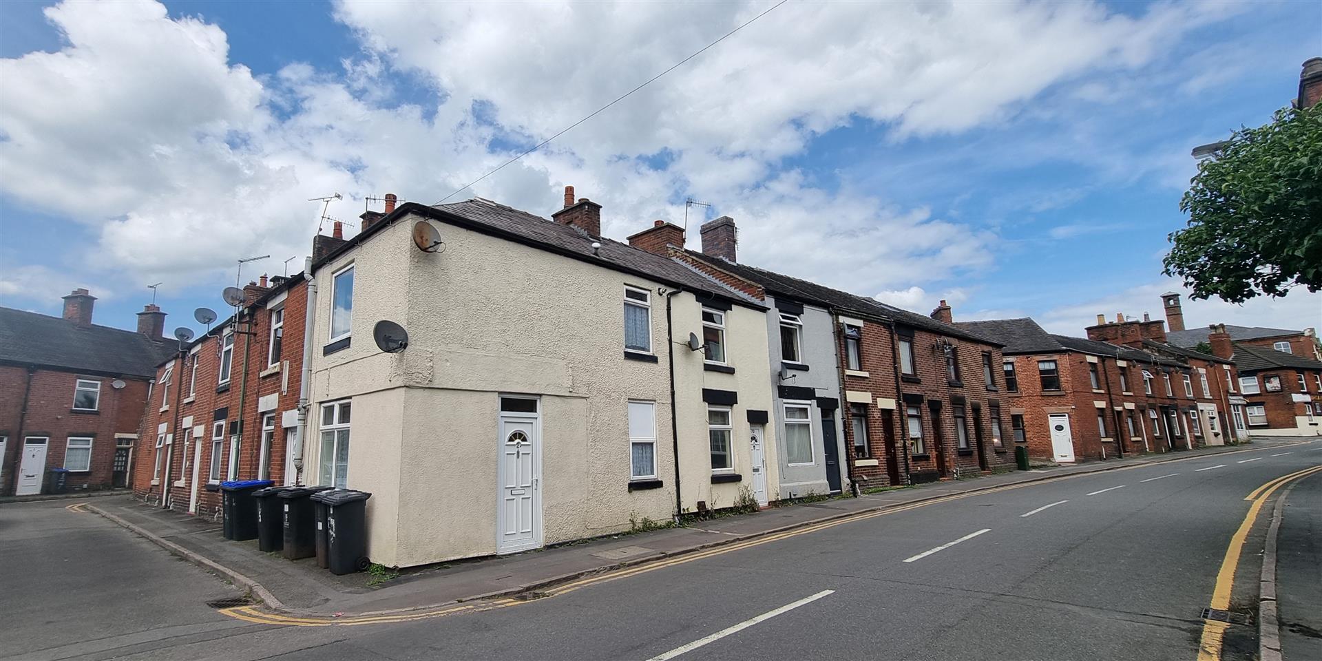 House Angle Street in Staffordshire Moorlands