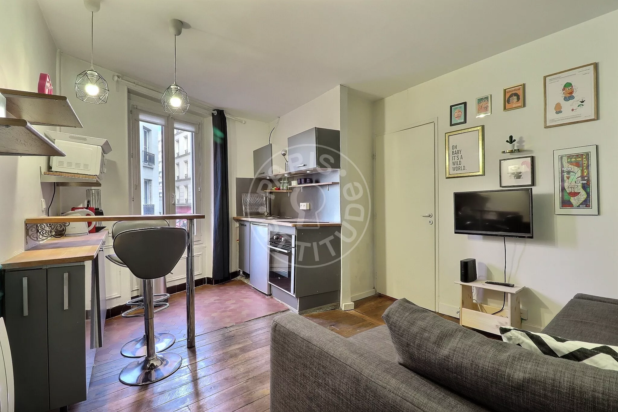 Flat Rue Marcadet in Paris