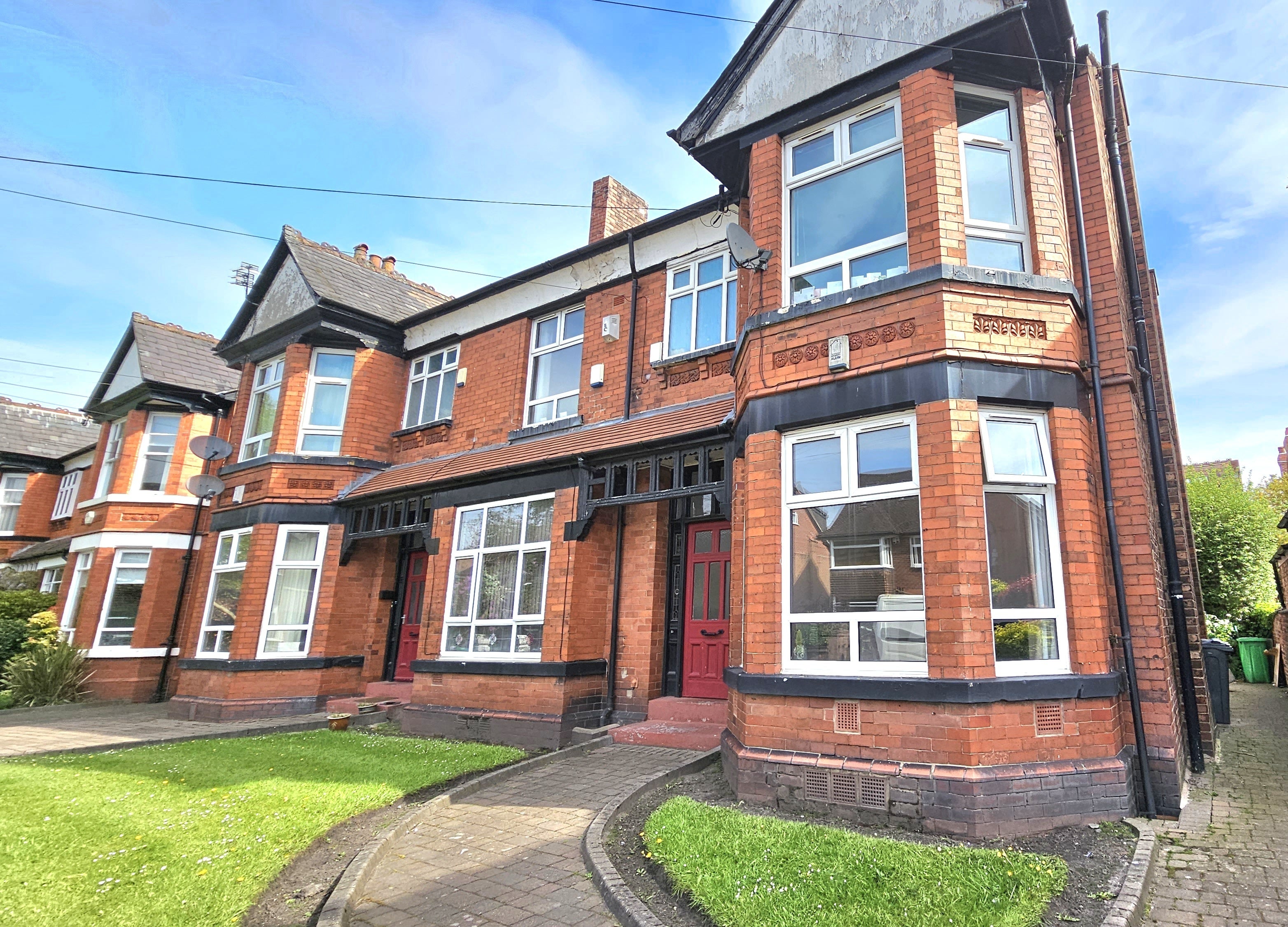 Flat Moorland Road in Manchester