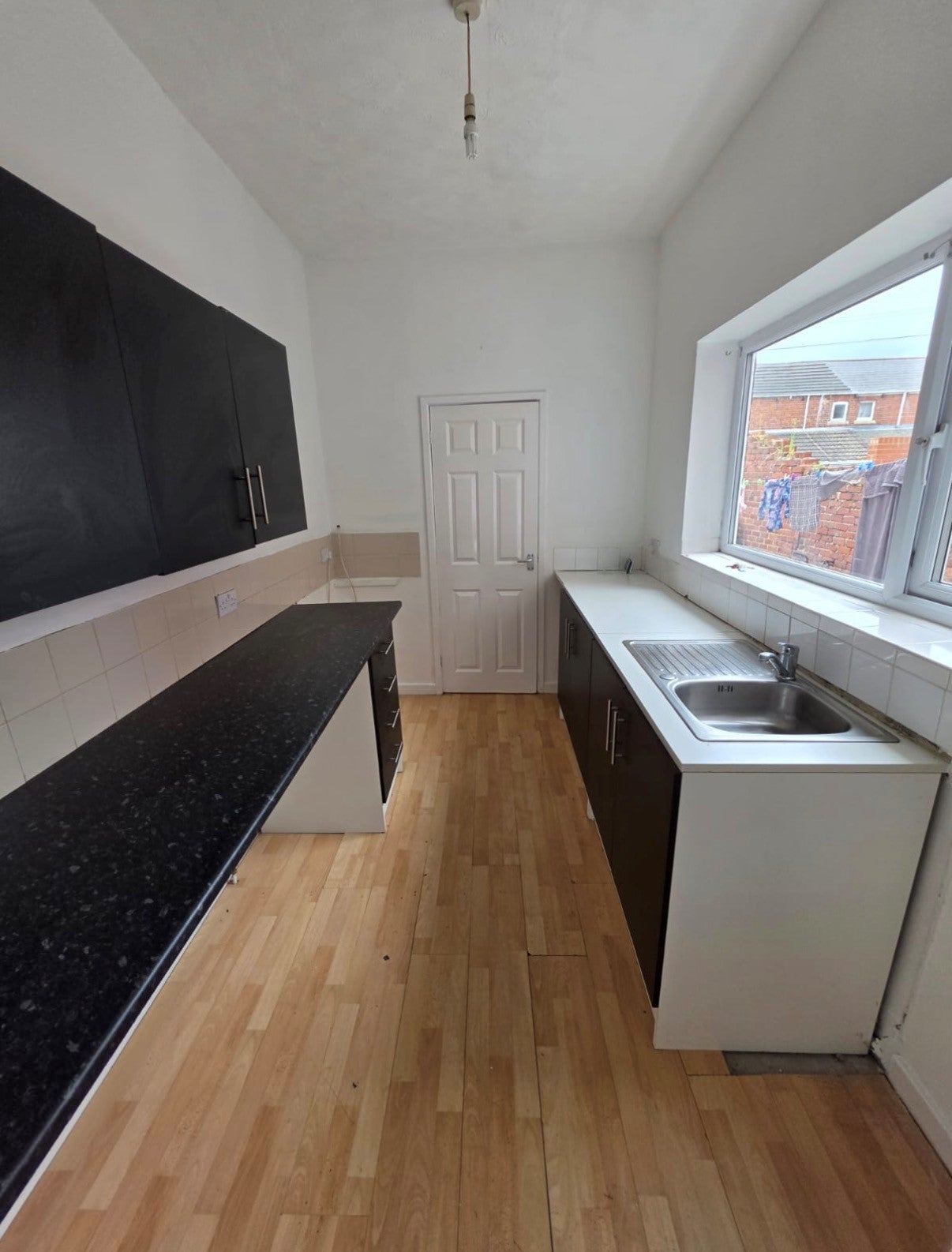Flat Woodhorn Road in Ashington