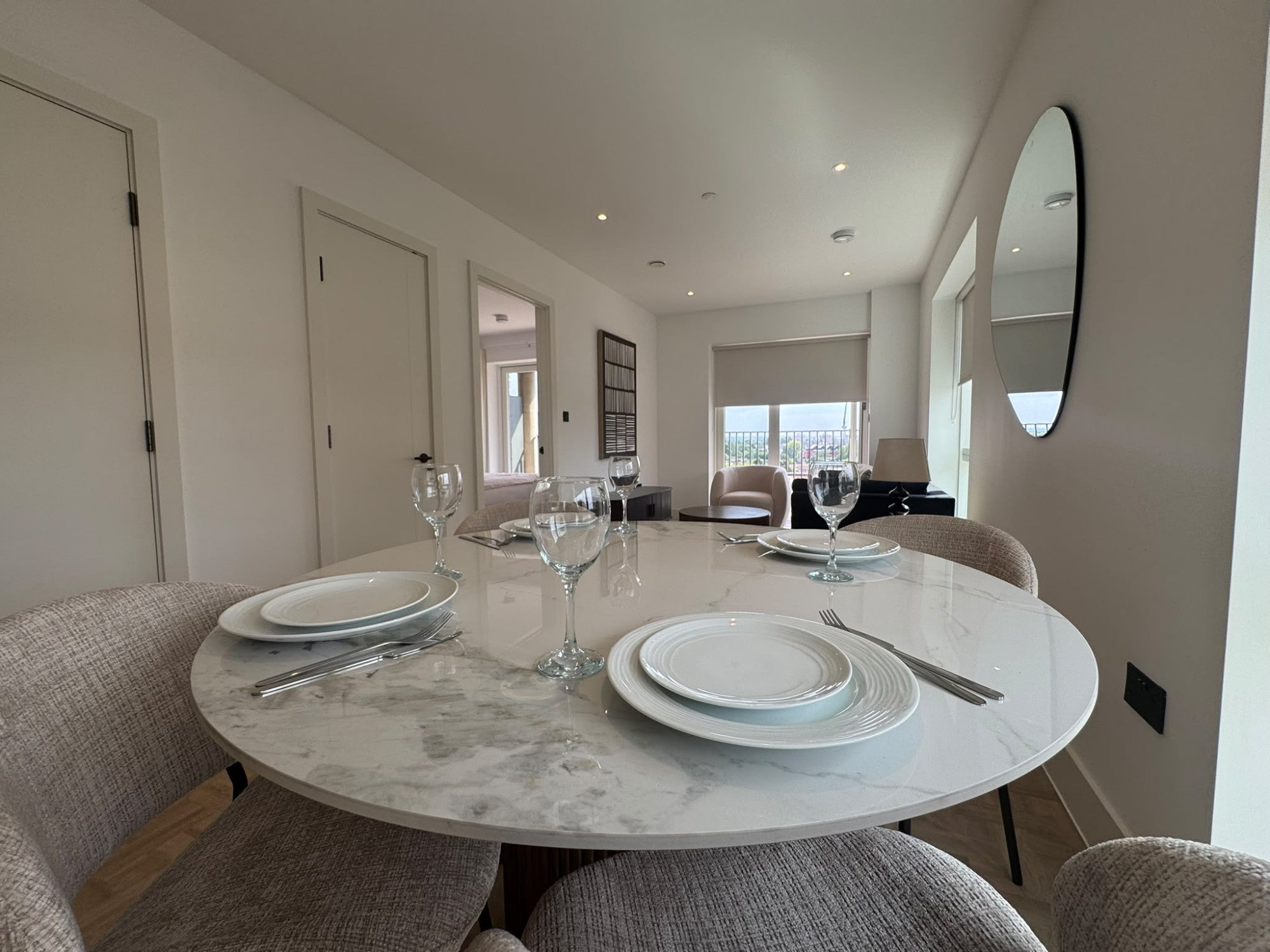 Flat Strathblaine Road in Greater London