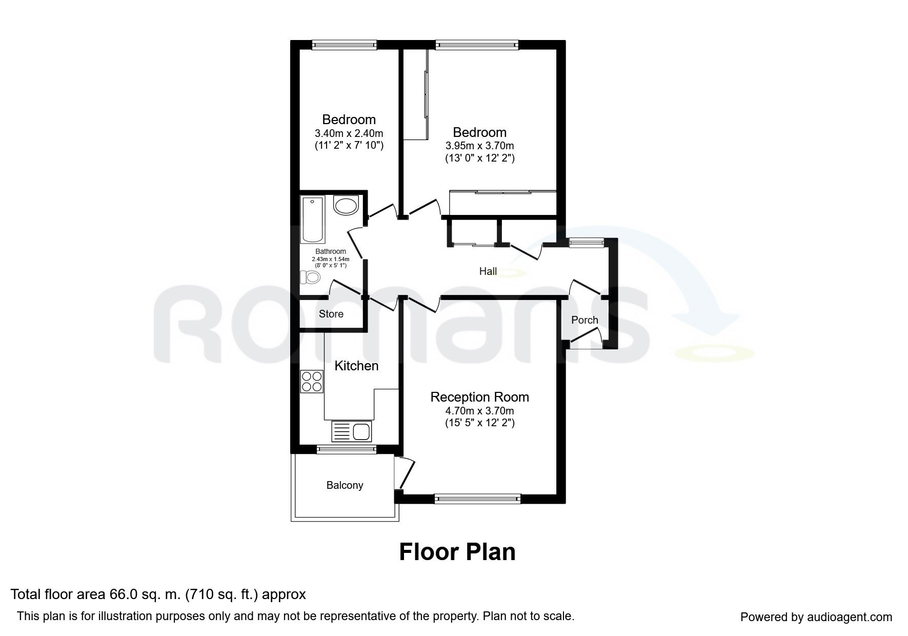 Flat Avondale Court in Bath