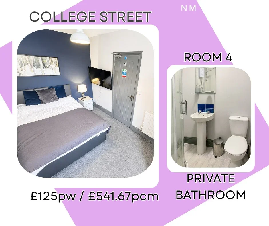 Room College Street in Cleethorpes