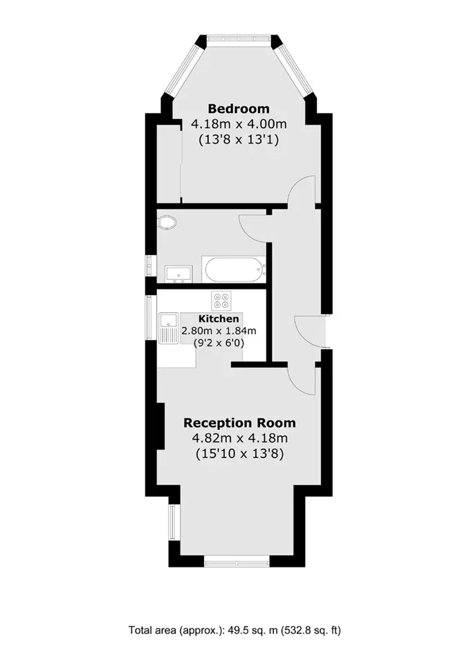 Flat Hamilton Terrace in City of Westminster