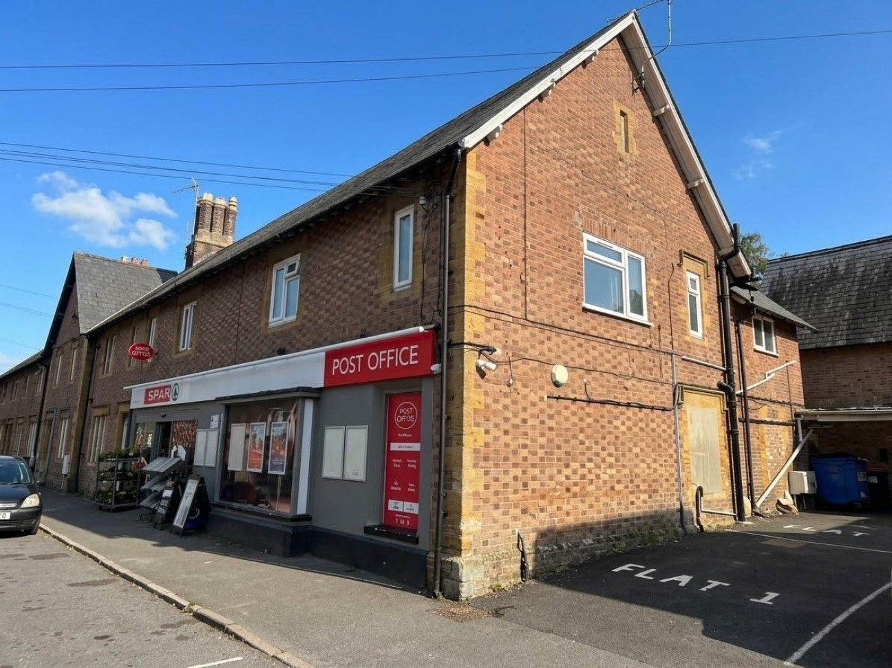 Flat High Street in Puddletown