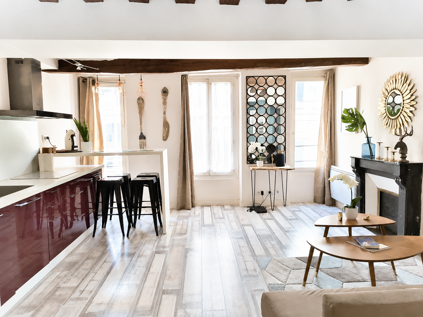 Flat Rue d'Aboukir in Paris
