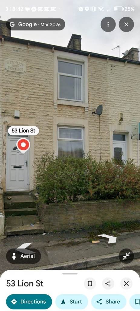 House Lion Street in Accrington