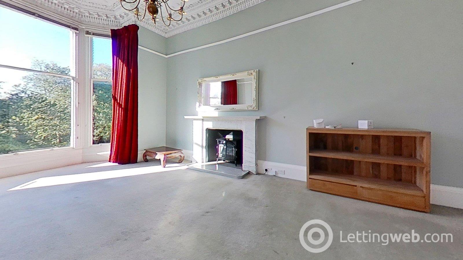 Flat Belgrave Crescent in Edinburgh