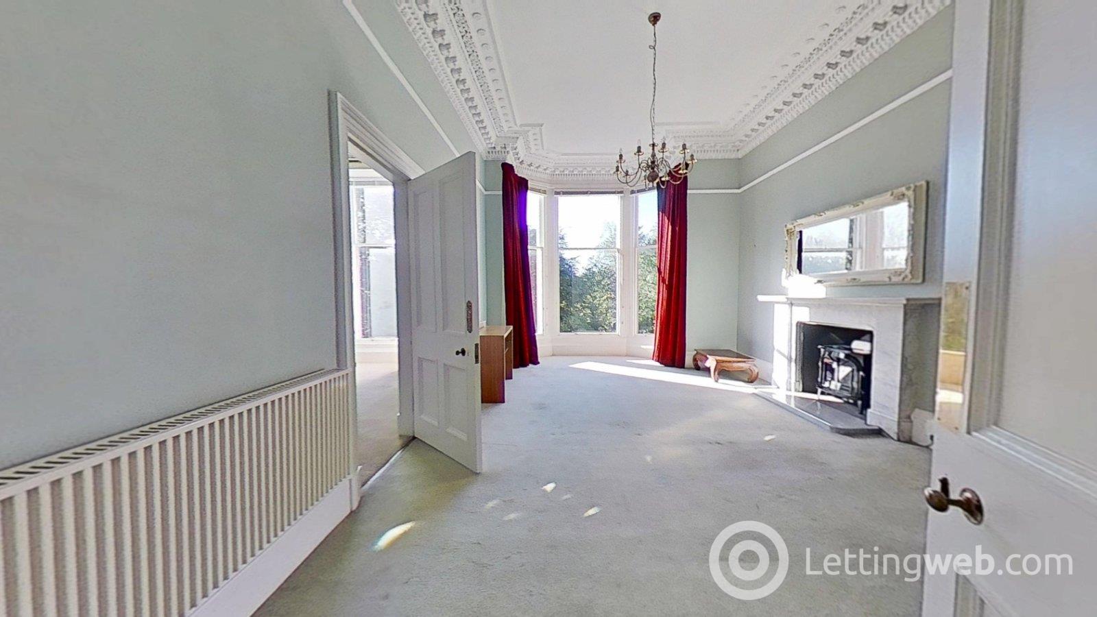 Flat Belgrave Crescent in Edinburgh