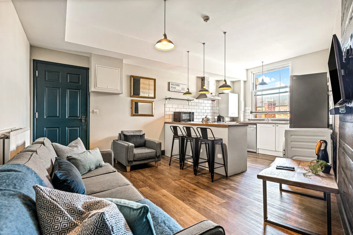 Flat Welford Road in Leicester
