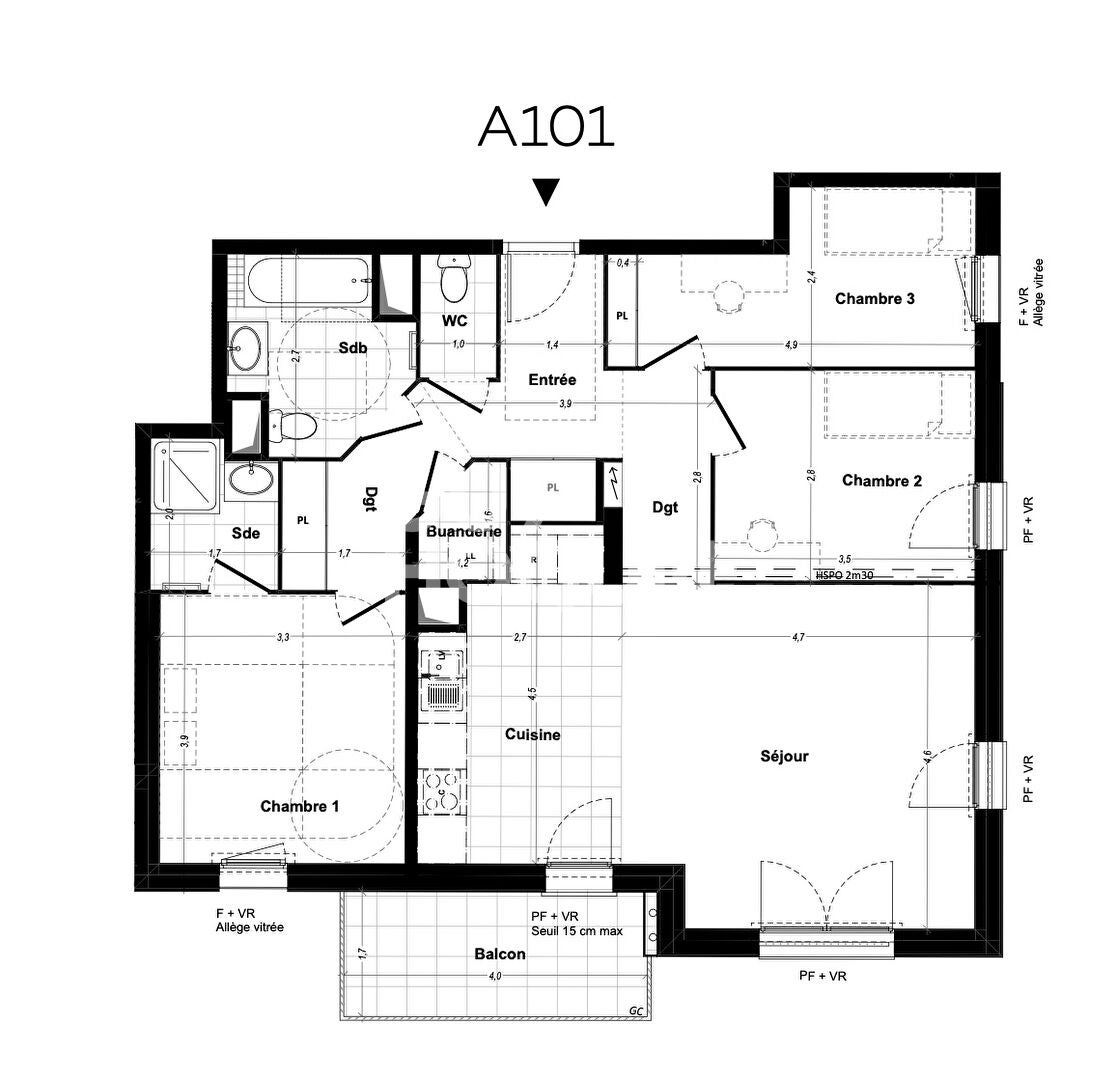 Flat Rue Bernard et Mazoyer in Aubervilliers