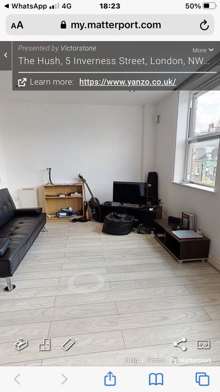 Flat Inverness Street in Greater London