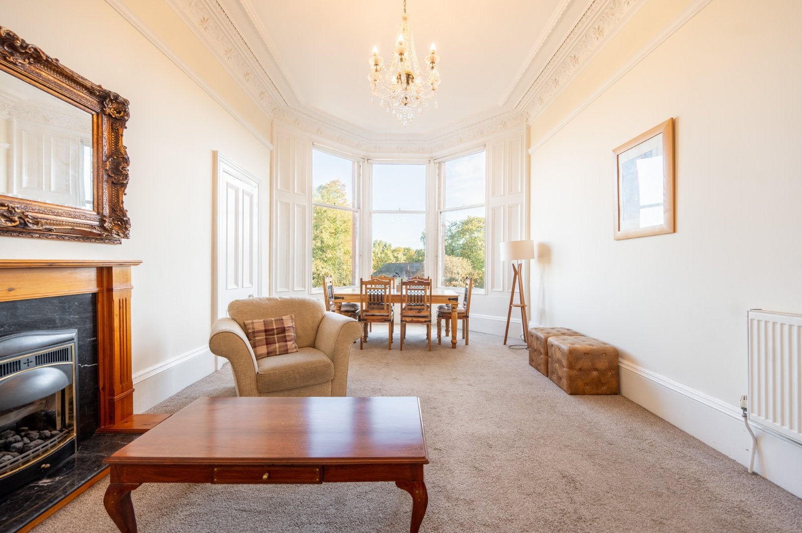 Flat Kirklee Quadrant in Glasgow