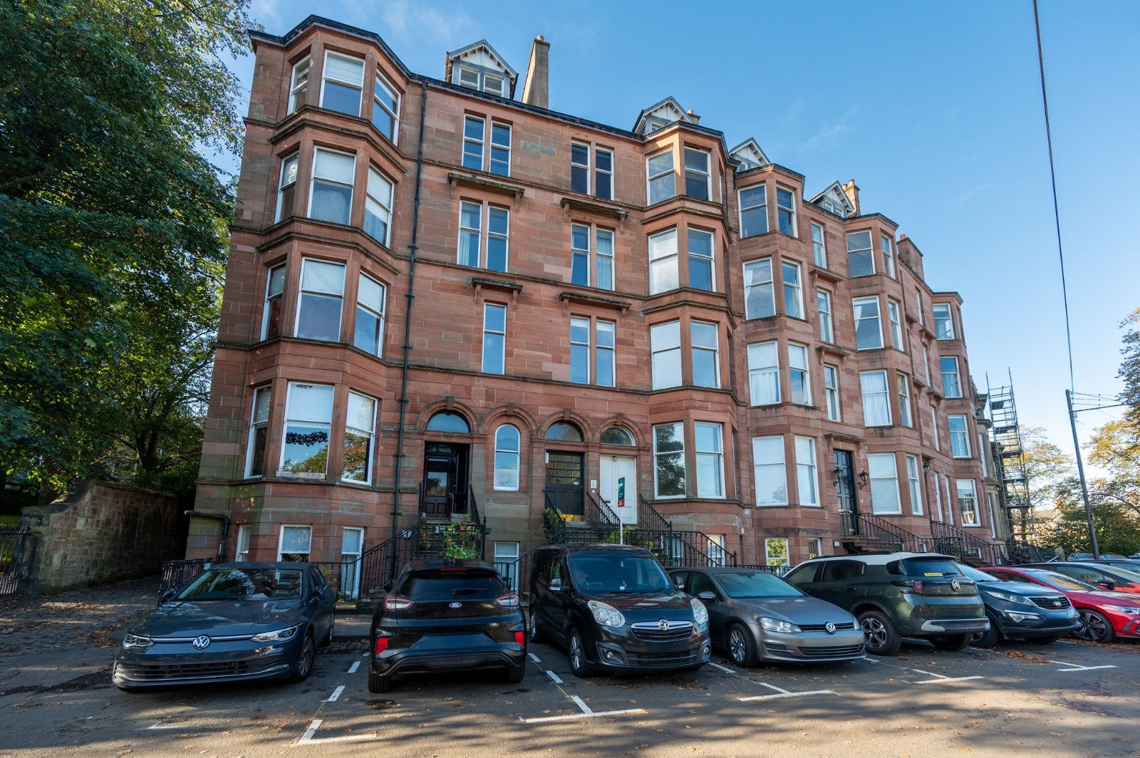 Flat Kirklee Quadrant in Glasgow