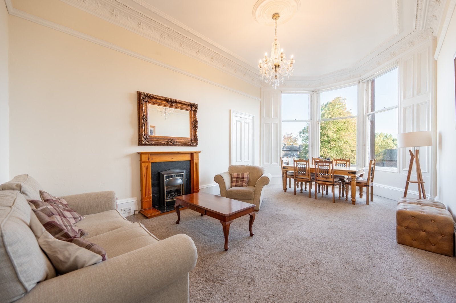 Flat Kirklee Quadrant in Glasgow