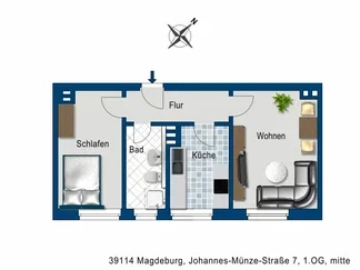 Wohnung Johannes-Münze-Straße in Magdeburg
