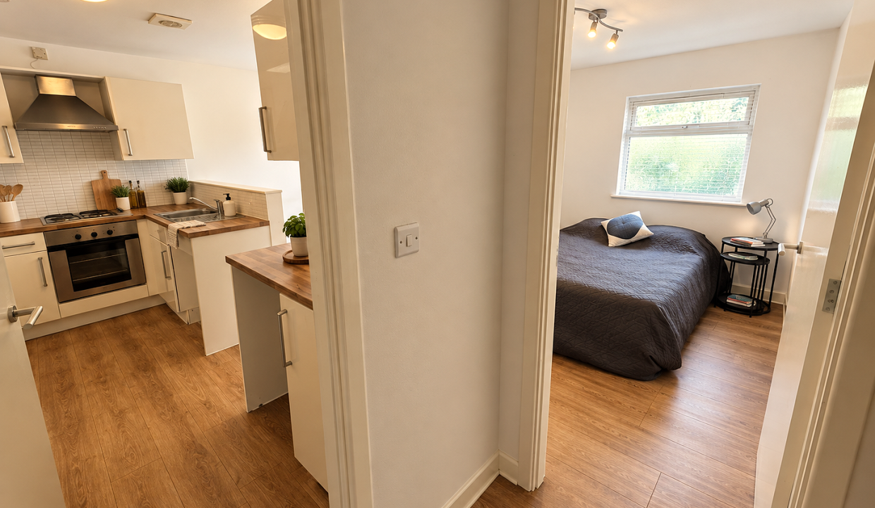 Flat Sandhurst Road in Leicester