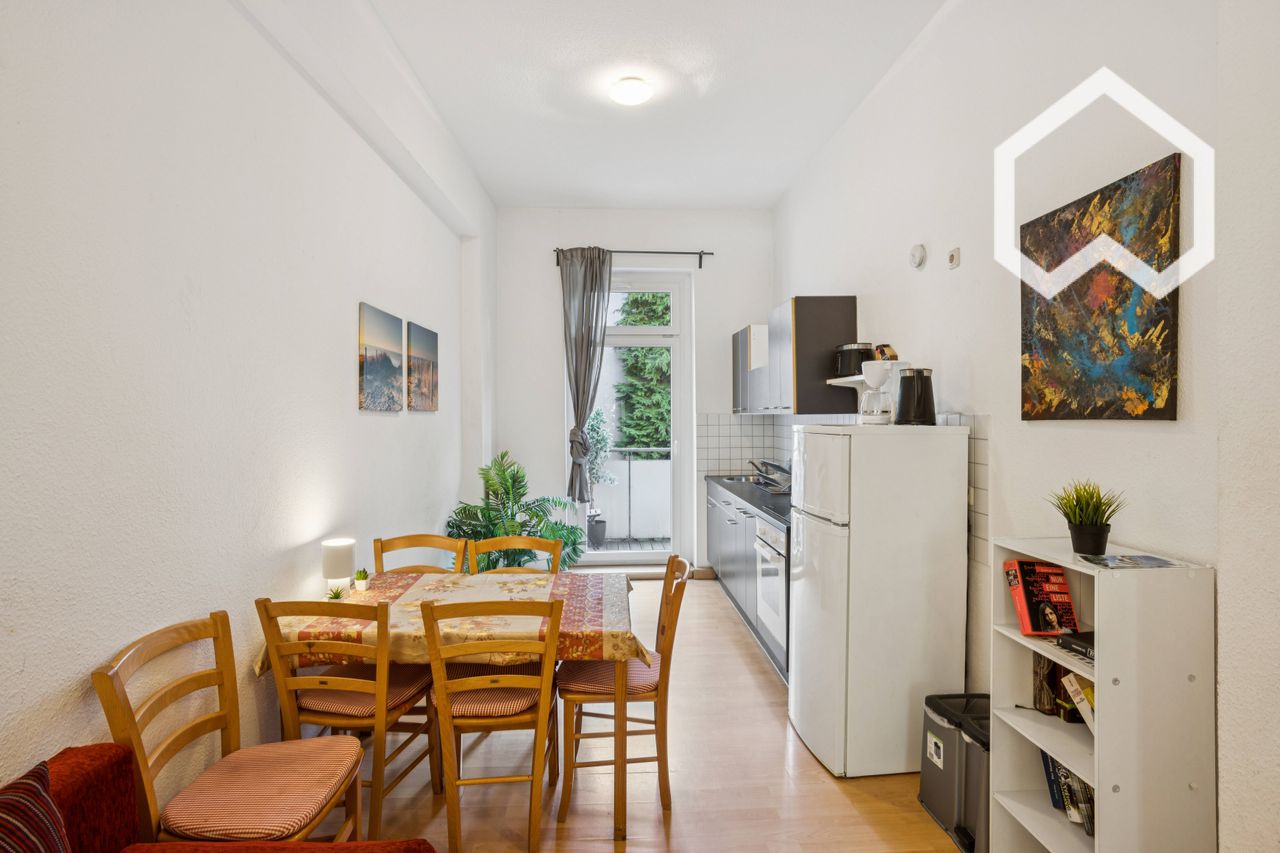 Zimmer Karl-Liebknecht-Straße in Leipzig