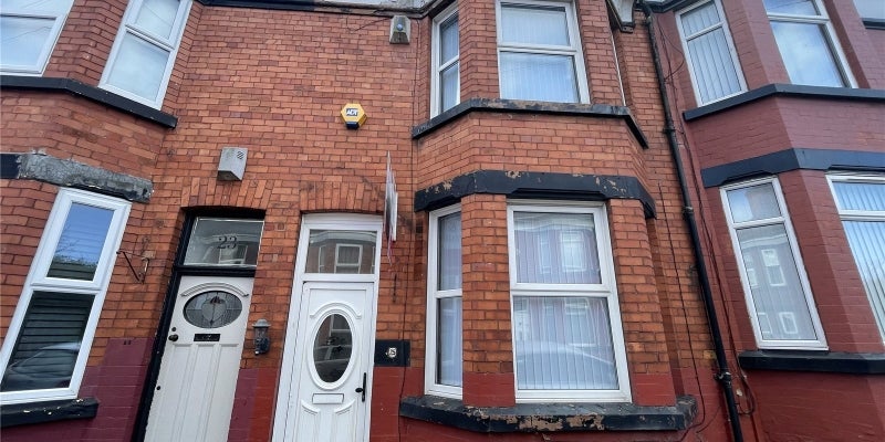House Onslow Road in New Ferry