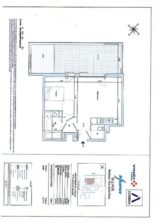 Flat Cours Gambetta in Talence