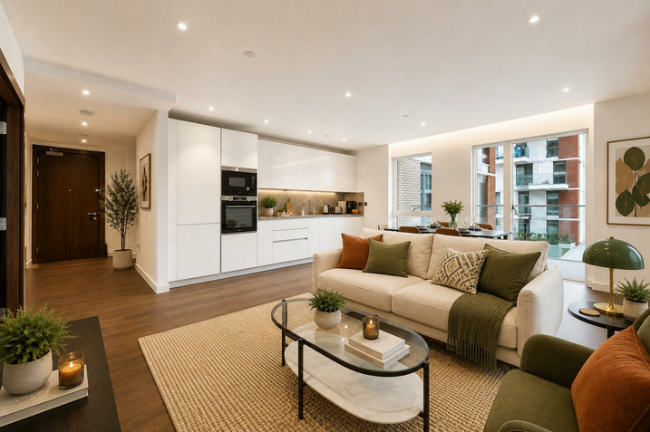 Flat Lanchester Way in Greater London