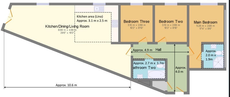 Room Blackfriars Road in Salford