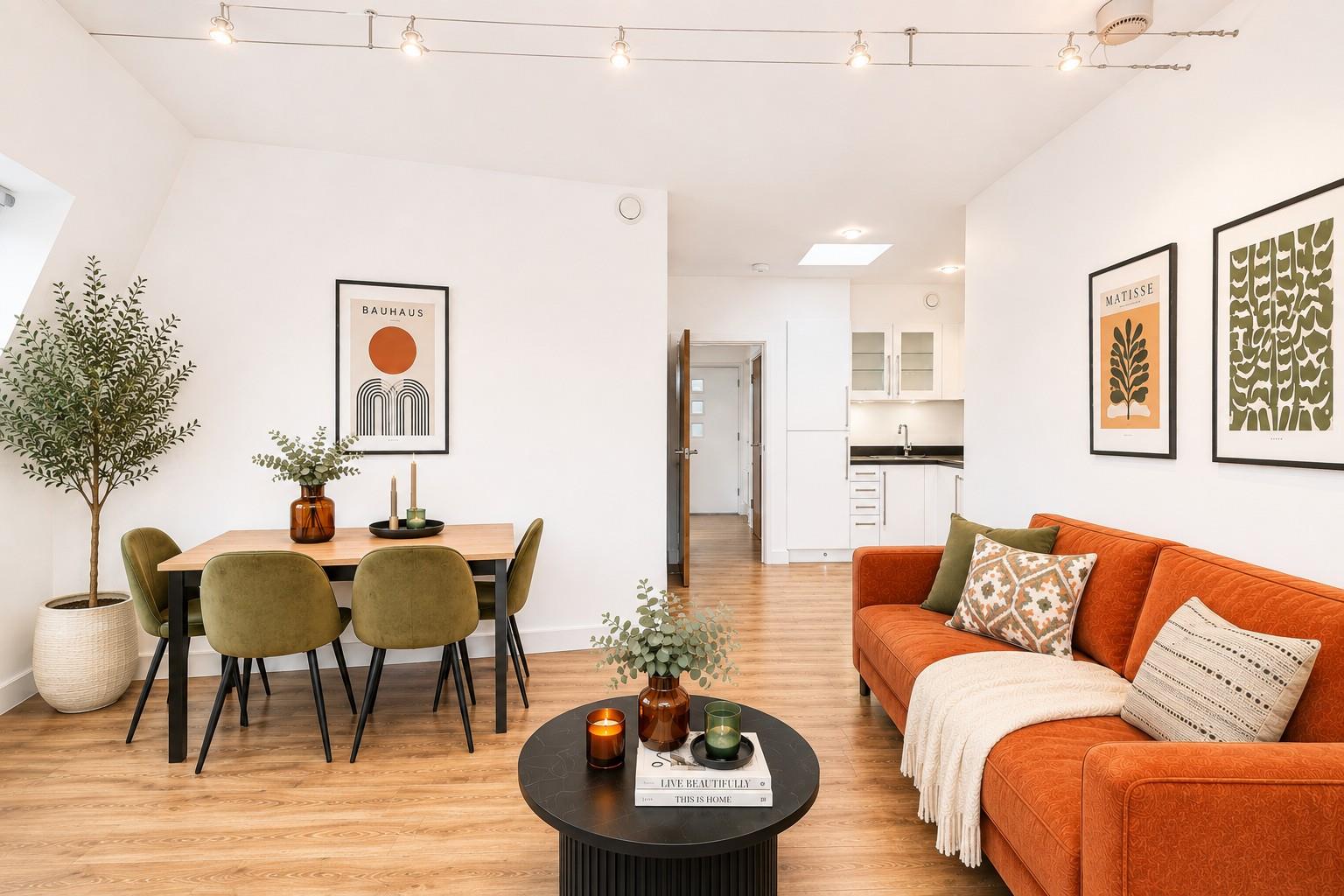 Flat Boleyn Road in Greater London