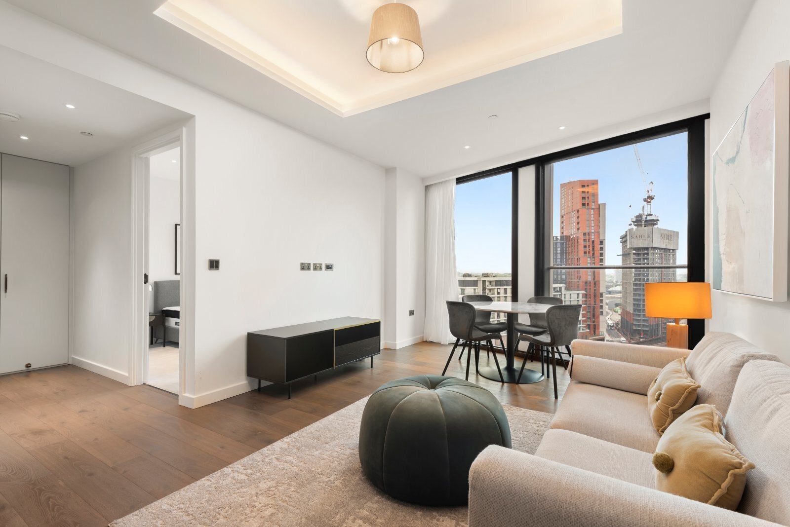 Flat Carnation Way in Greater London