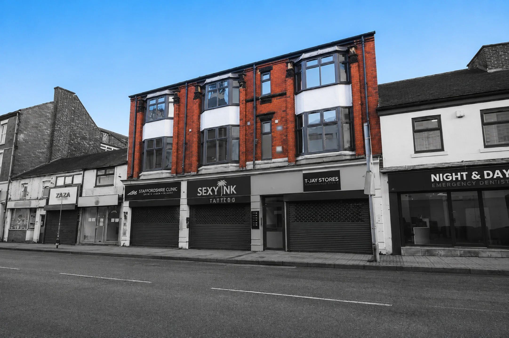 Flat Marsh Street South in Stoke-on-Trent