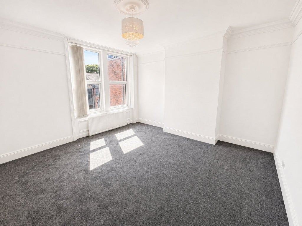 Flat Marine Avenue in North Tyneside