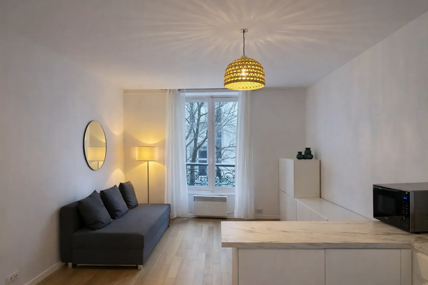 Flat Rue Bachaumont in Paris