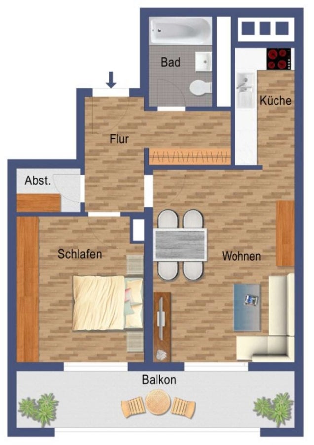 Wohnung Kurt-Huber-Straße in Grevenbroich
