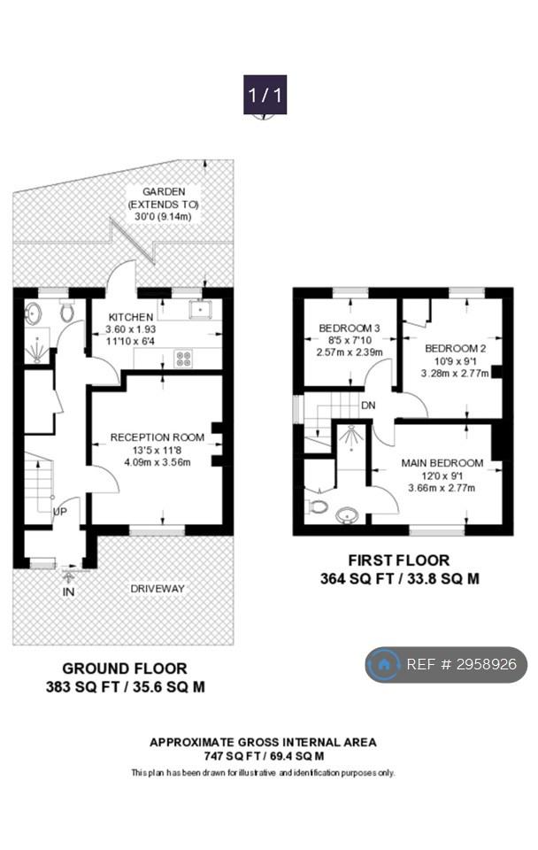 House Croxden Walk in Greater London