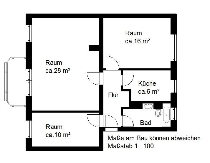Wohnung Philipp-Reis-Straße in Halle (Saale)