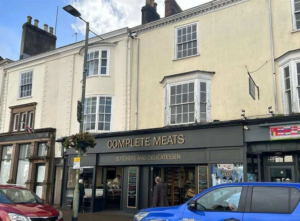 House High Street in East Devon