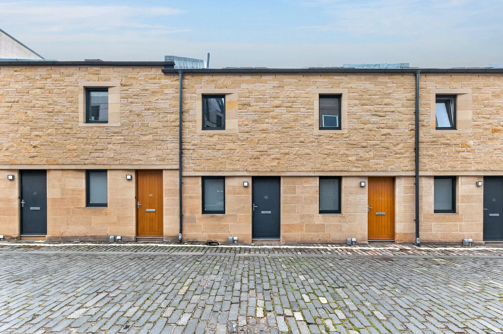 House Broughton Street Lane in City of Edinburgh