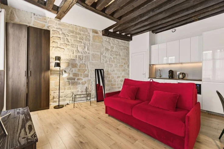 Flat Rue Maître Albert in Paris