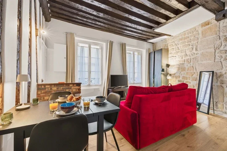 Flat Rue Maître Albert in Paris