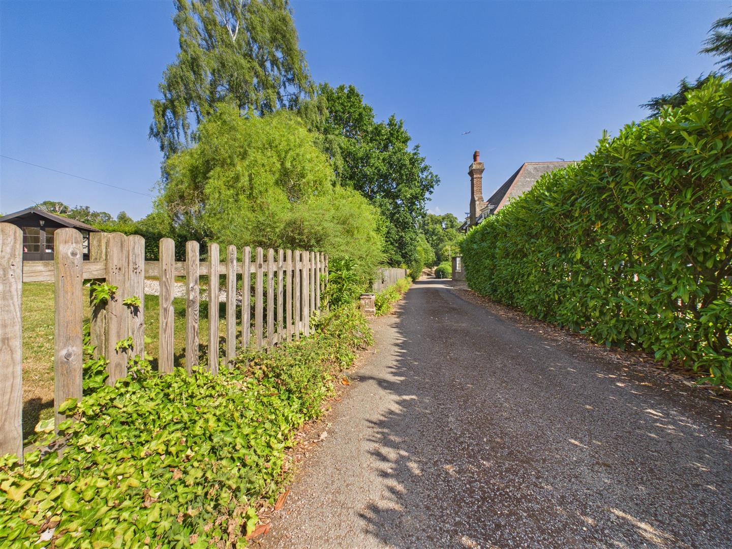 House Church Road in North Hertfordshire