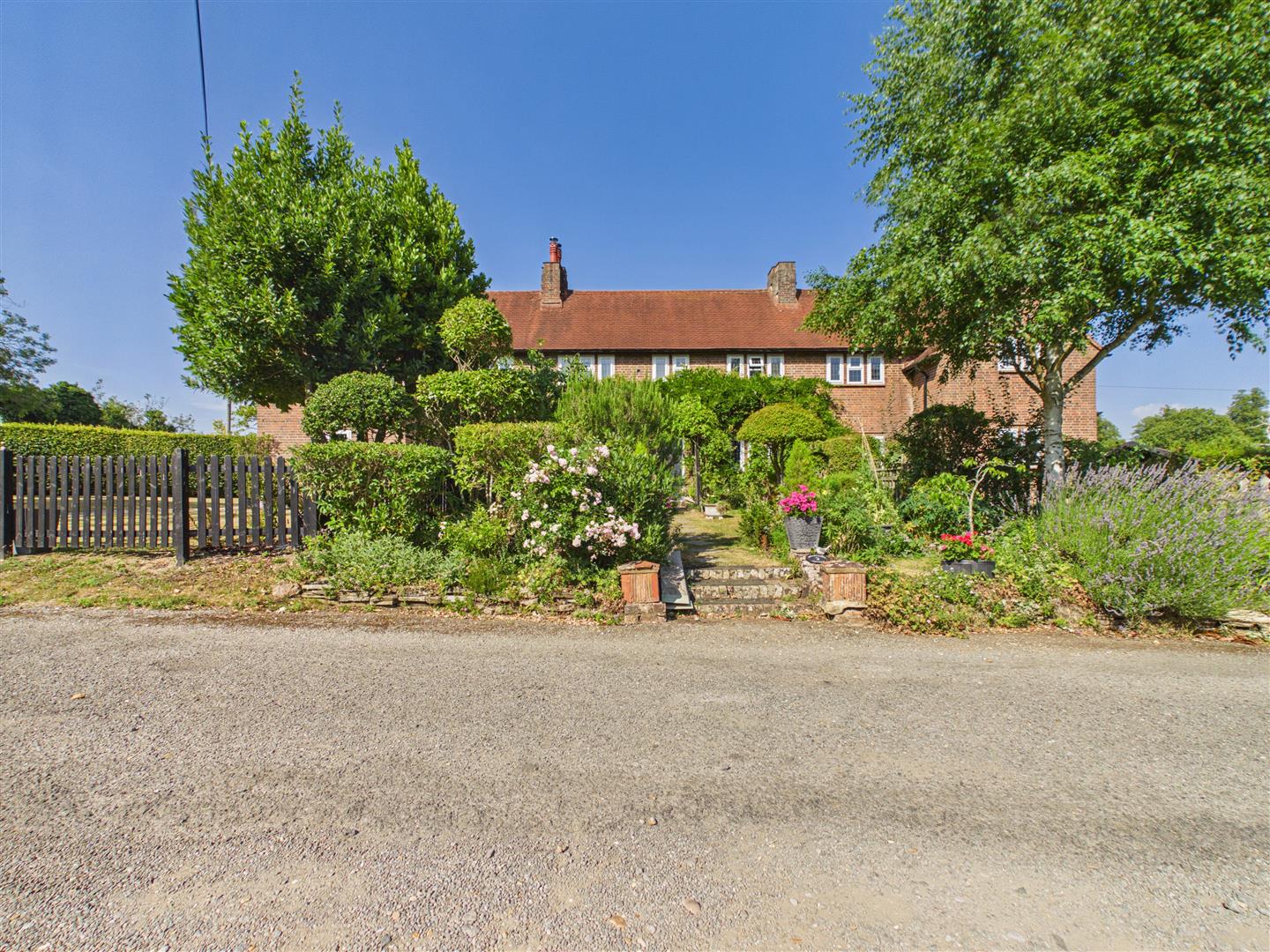House Church Road in North Hertfordshire