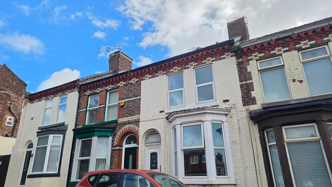 House Woodbine Street in Liverpool