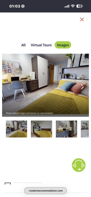 Room Moland Street in Birmingham
