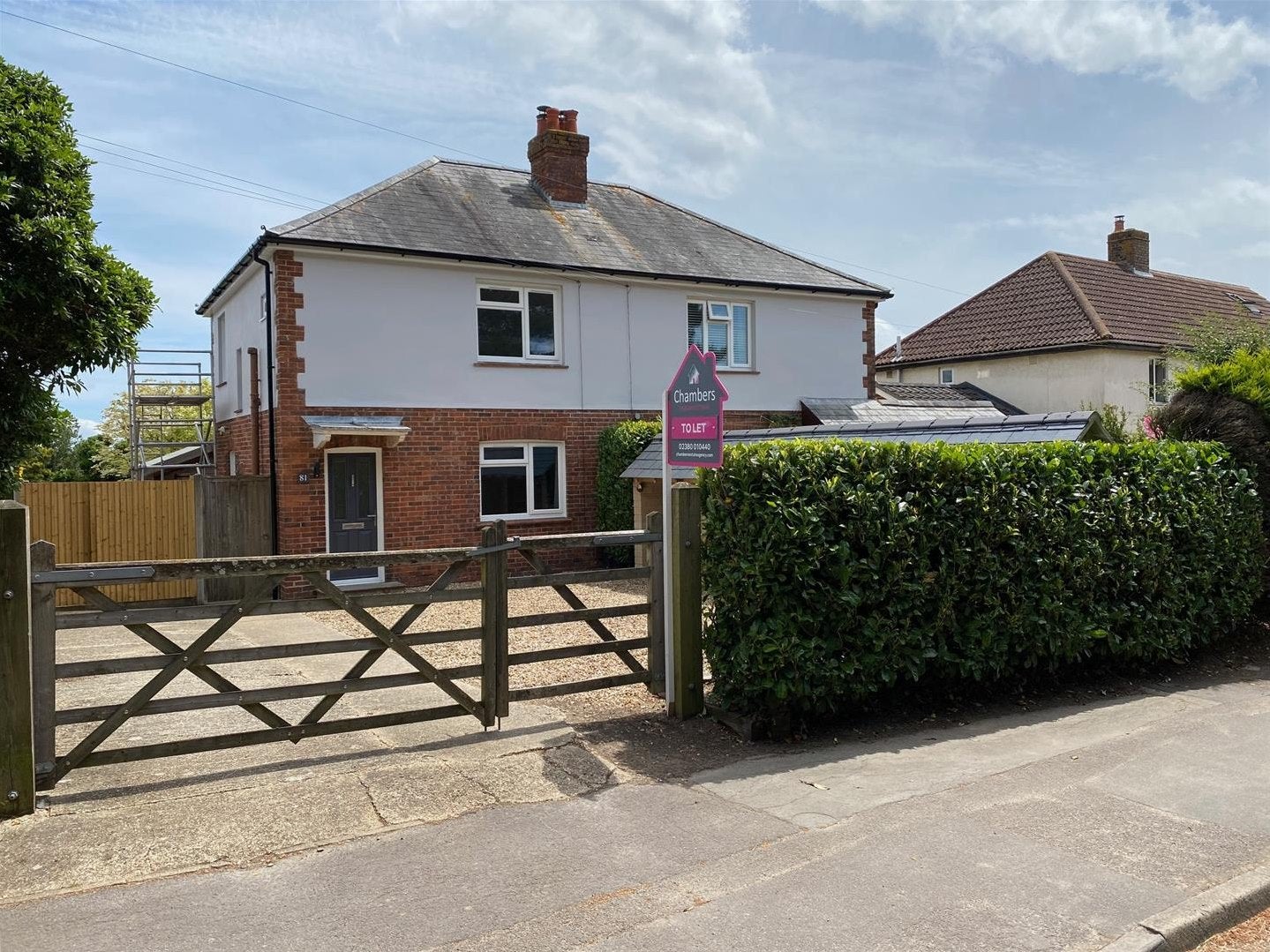 House Posbrook Lane in Fareham