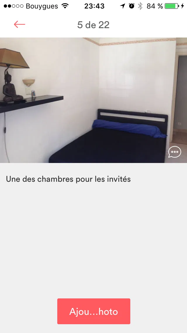 Chambre Impasse Miramar à Nice